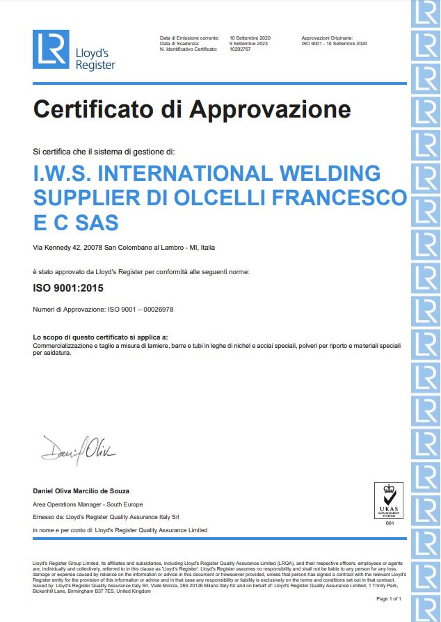 certificato
